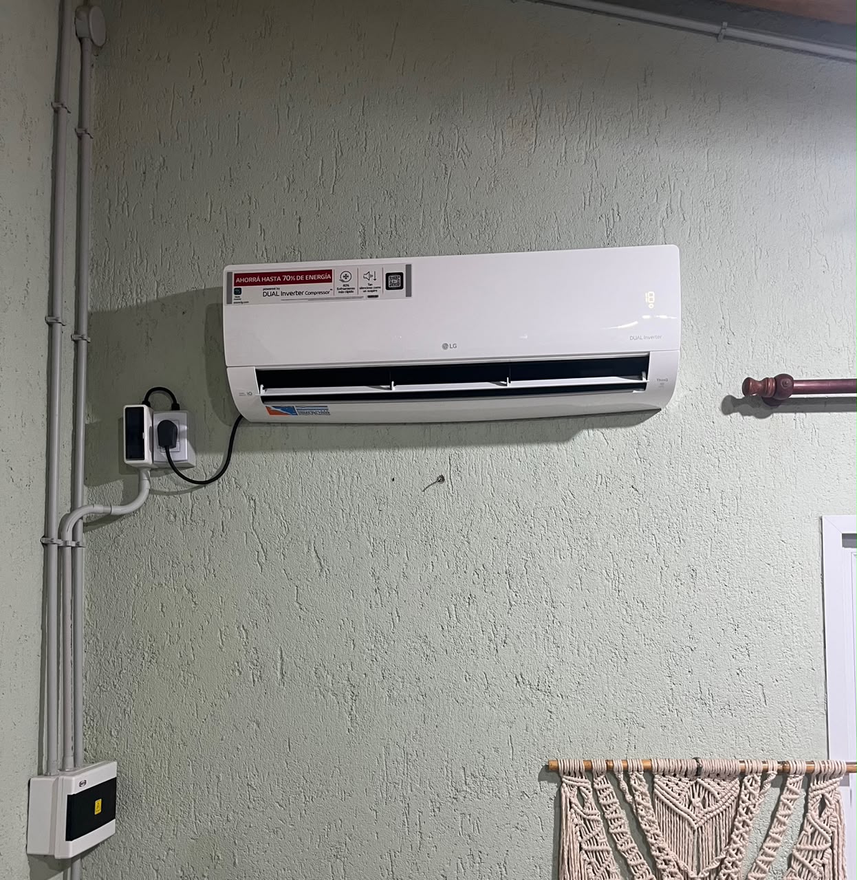 Instalación de aire acondicionado